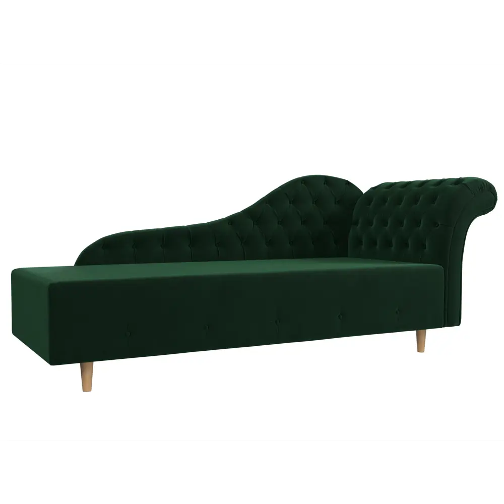 Фото Диван Лига диванов Камерон 201x89x78 см велюр цвет зеленый Фото Диван Лига диванов Камерон 201x89x78 см велюр цвет зеленый