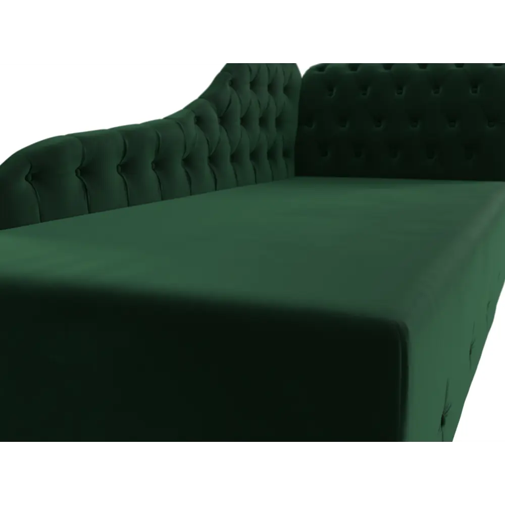 Фото 4 Диван Лига диванов Камерон 201x89x78 см велюр цвет зеленый Фото 4 Диван Лига диванов Камерон 201x89x78 см велюр цвет зеленый