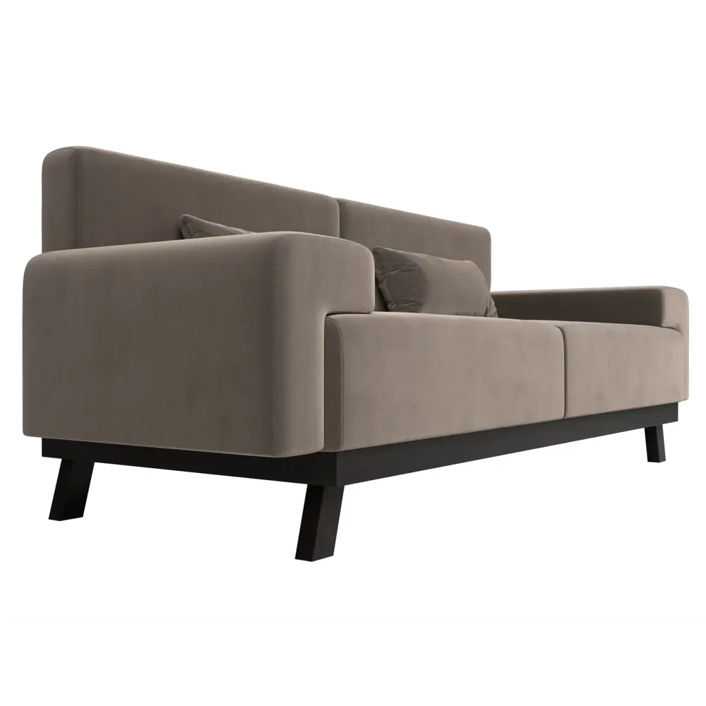 Фото 3 Диван Лига диванов Мюнхен 109099 206x84x78 см велюр цвет коричневый