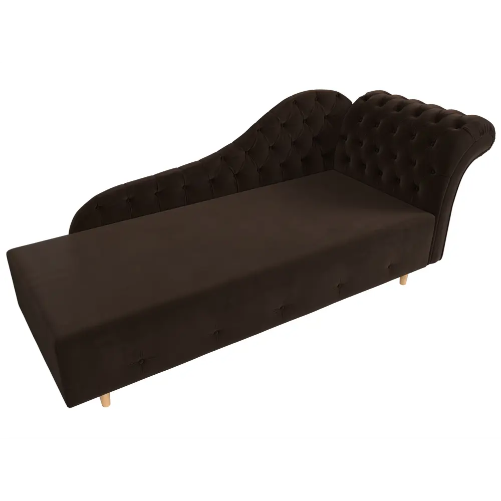 Фото 5 Диван Лига диванов Камерон 201x89x78 см микровельвет цвет коричневый Фото 5 Диван Лига диванов Камерон 201x89x78 см микровельвет цвет коричневый