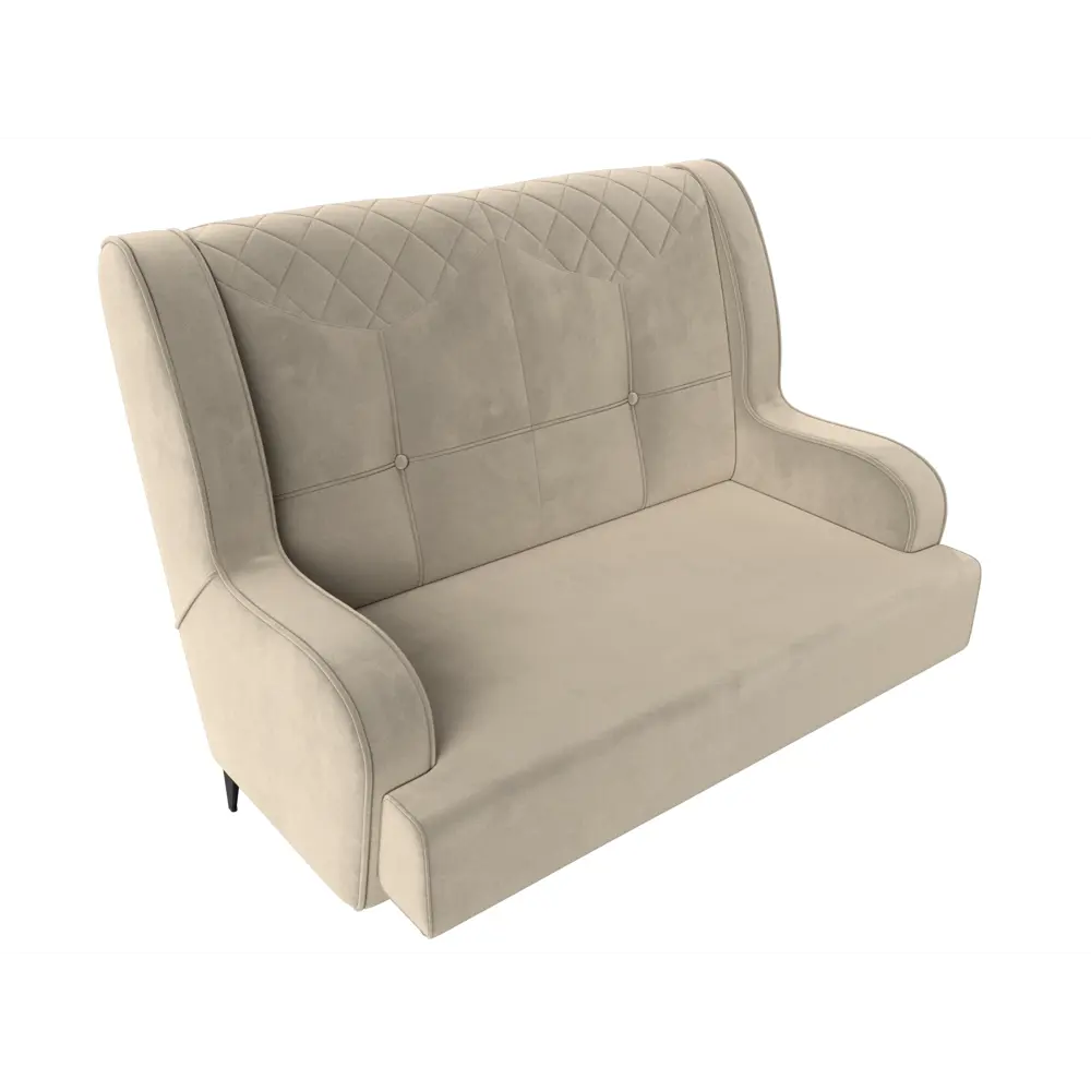 Фото 5 Диван Лига диванов Неаполь 138x101x80 см микровельвет цвет бежевый Фото 5 Диван Лига диванов Неаполь 138x101x80 см микровельвет цвет бежевый