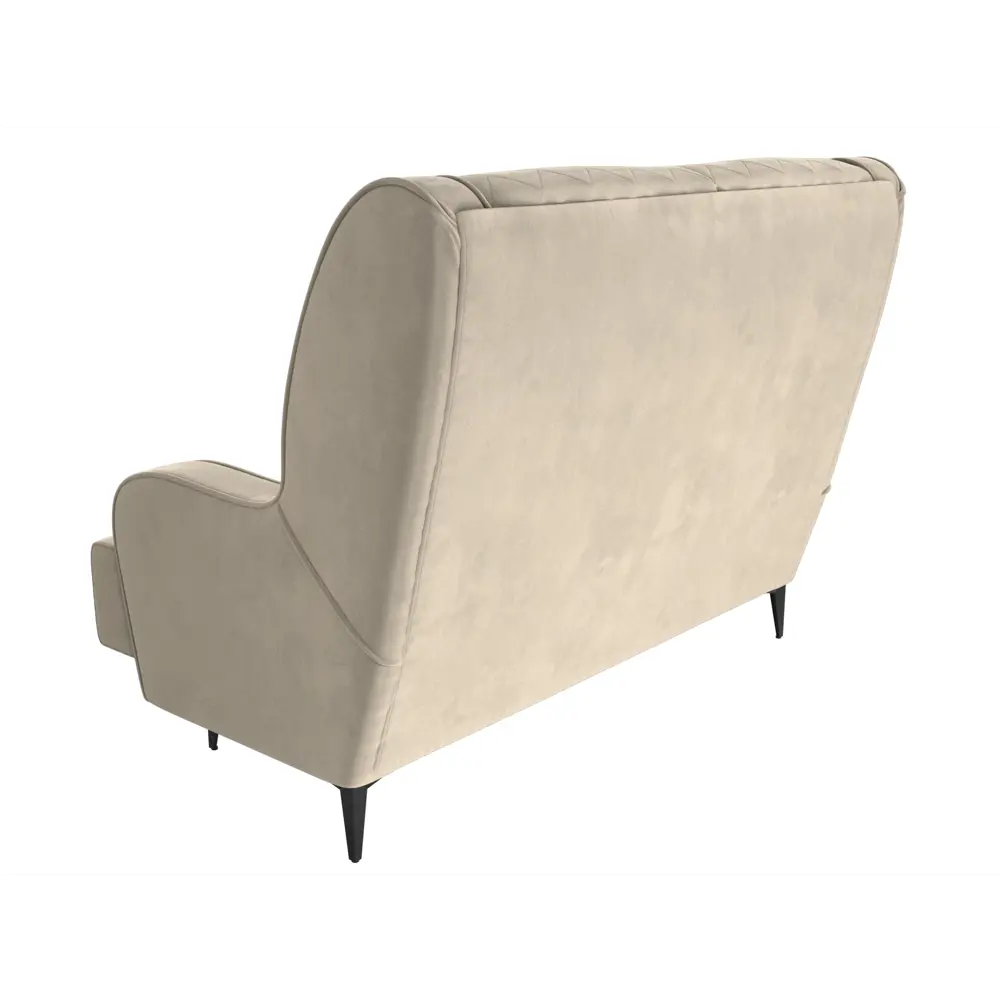 Фото 6 Диван Лига диванов Неаполь 138x101x80 см микровельвет цвет бежевый Фото 6 Диван Лига диванов Неаполь 138x101x80 см микровельвет цвет бежевый