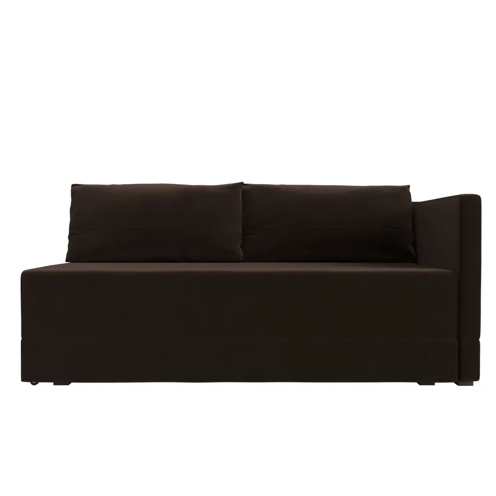 Фото 3 Кушетка Лига Диванов Никас 118408 150x73x82 см вельвет цвет коричневый Фото 3 Кушетка Лига Диванов Никас 118408 150x73x82 см вельвет цвет коричневый