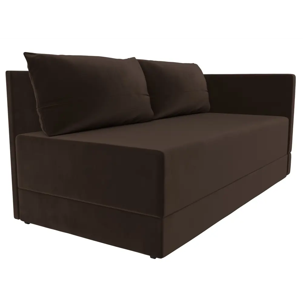 Фото 5 Кушетка Лига Диванов Никас 118408 150x73x82 см вельвет цвет коричневый Фото 5 Кушетка Лига Диванов Никас 118408 150x73x82 см вельвет цвет коричневый