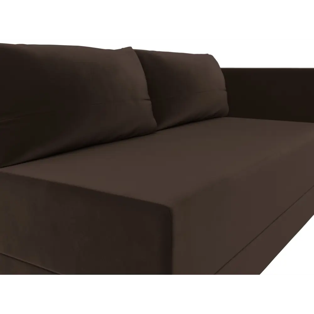 Фото 4 Кушетка Лига Диванов Никас 118408 150x73x82 см вельвет цвет коричневый Фото 4 Кушетка Лига Диванов Никас 118408 150x73x82 см вельвет цвет коричневый