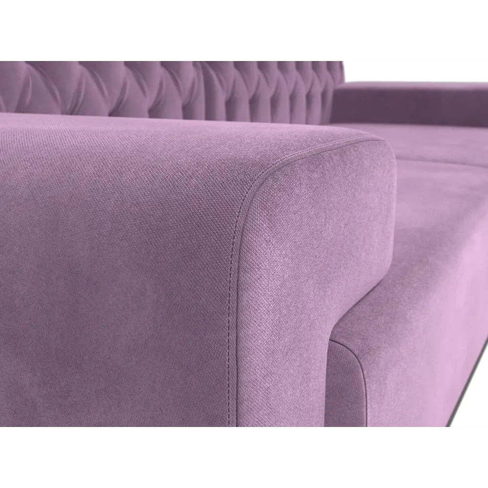 Фото 4 Диван Лига диванов Мюнхен 109133 206x84x78 см микровельвет цвет сиреневый