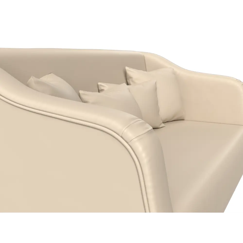 Фото 4 Диван Лига Диванов Киото 153x92x81 см экокожа цвет бежевый Фото 4 Диван Лига Диванов Киото 153x92x81 см экокожа цвет бежевый