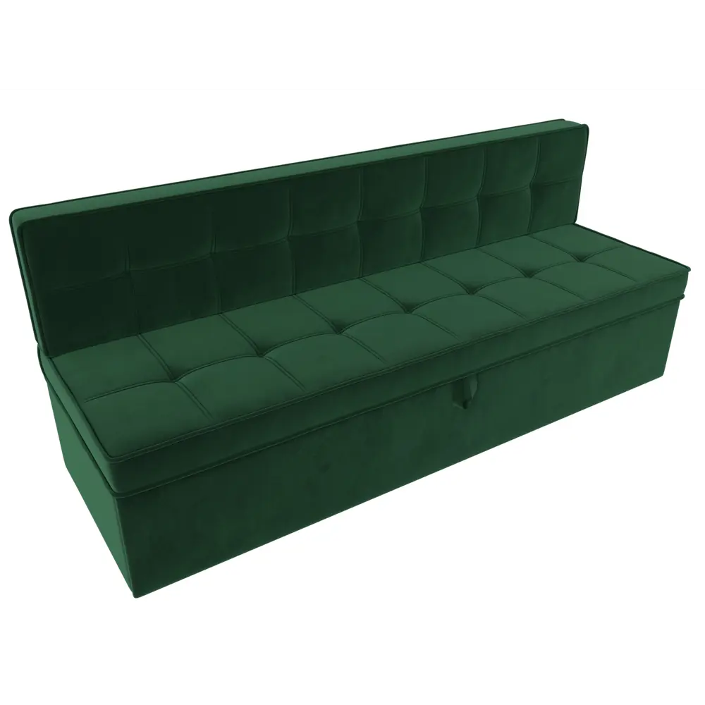 Фото 5 Диван Лига Диванов Техас 184x83x64 см велюр цвет зеленый