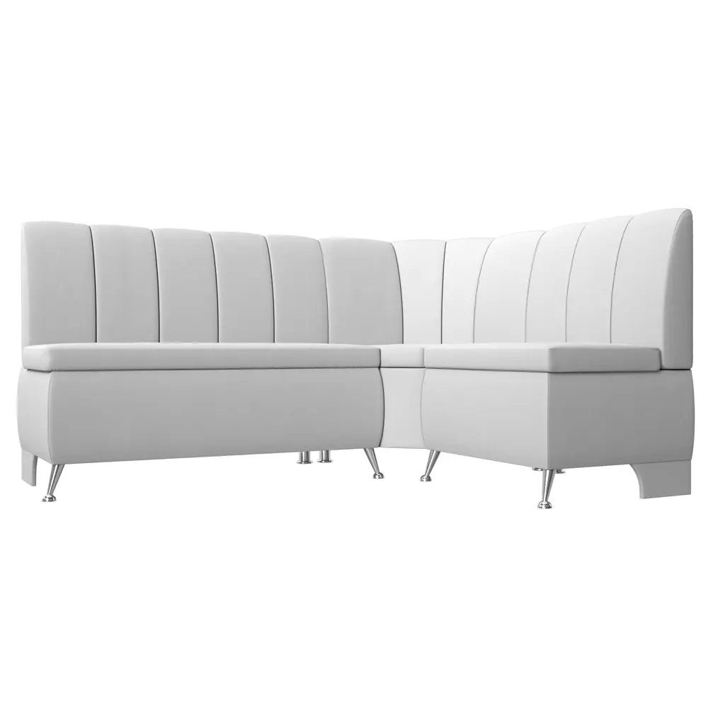 Фото Диван Лига Диванов Кантри правый угол 172x88x134 см экокожа цвет белый Фото Диван Лига Диванов Кантри правый угол 172x88x134 см экокожа цвет белый