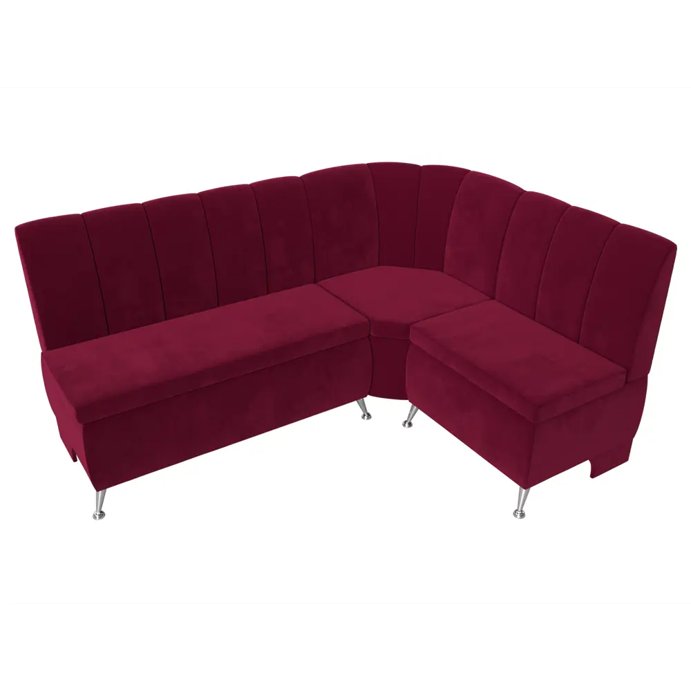 Фото 5 Диван Лига Диванов Кантри правый угол 172x88x134 см микровельвет цвет бордовый Фото 5 Диван Лига Диванов Кантри правый угол 172x88x134 см микровельвет цвет бордовый