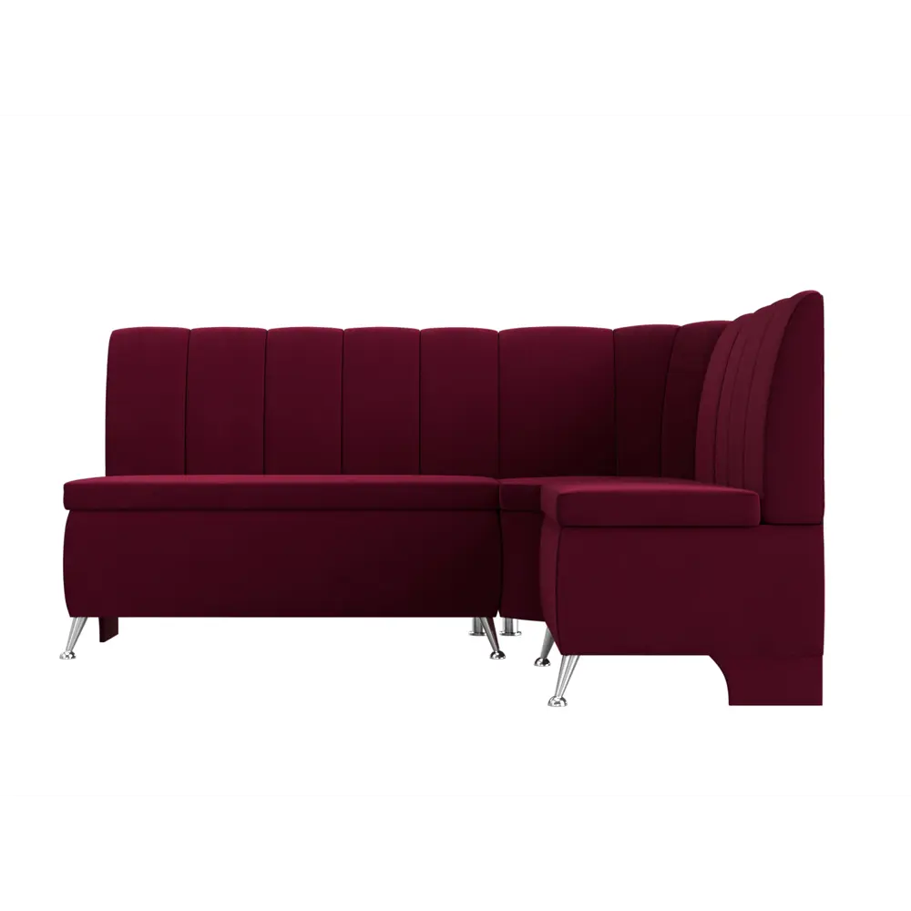 Фото 2 Диван Лига Диванов Кантри правый угол 172x88x134 см микровельвет цвет бордовый Фото 2 Диван Лига Диванов Кантри правый угол 172x88x134 см микровельвет цвет бордовый