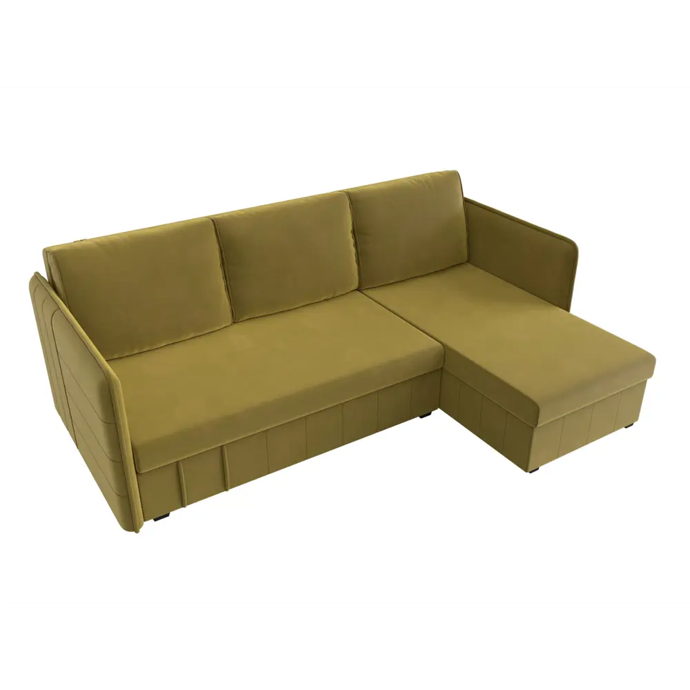 Фото 6 Диван Лига Диванов Слим 119980 213x85x140 см вельвет цвет желтый Фото 6 Диван Лига Диванов Слим 119980 213x85x140 см вельвет цвет желтый