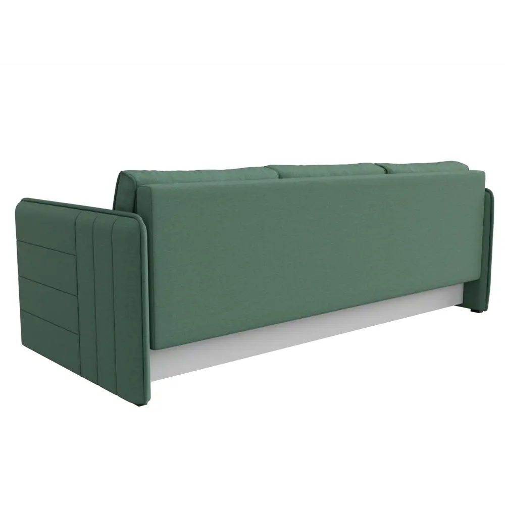 Фото 5 Диван Лига Диванов Слим 121146 204x86x83 см рогожка цвет амур зеленый Фото 5 Диван Лига Диванов Слим 121146 204x86x83 см рогожка цвет амур зеленый