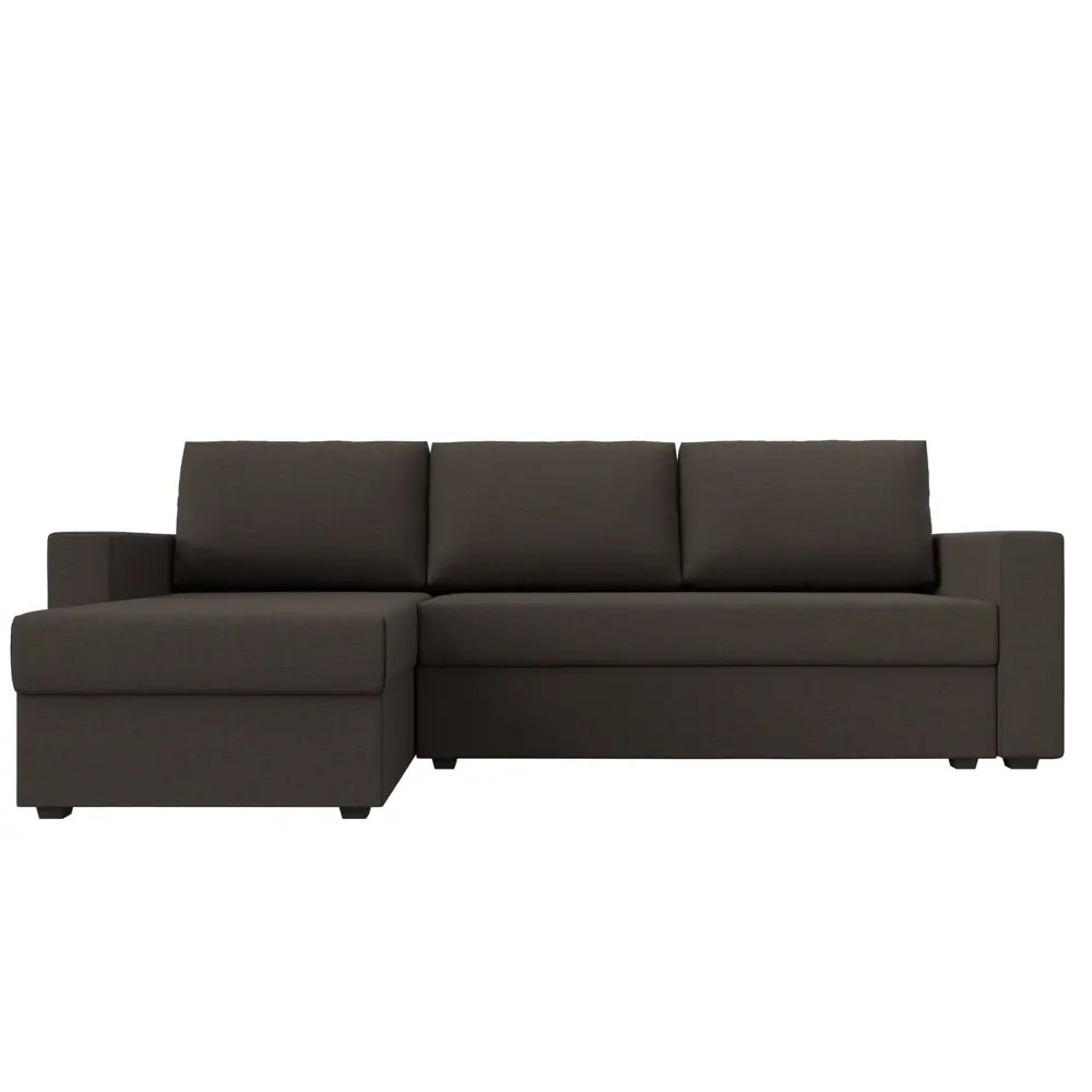 Фото 2 Диван Лига Диванов Траумберг Лайт 121138L 227x90x141 см рогожка цвет амур коричневый Фото 2 Диван Лига Диванов Траумберг Лайт 121138L 227x90x141 см рогожка цвет амур коричневый