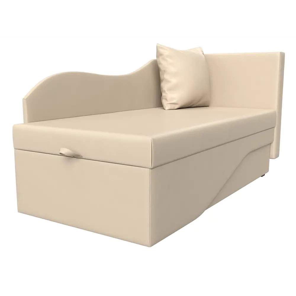 Фото 4 Диван Лига Диванов Гармония 27860 135x80x75 см искусственная кожа цвет бежевый Фото 4 Диван Лига Диванов Гармония 27860 135x80x75 см искусственная кожа цвет бежевый