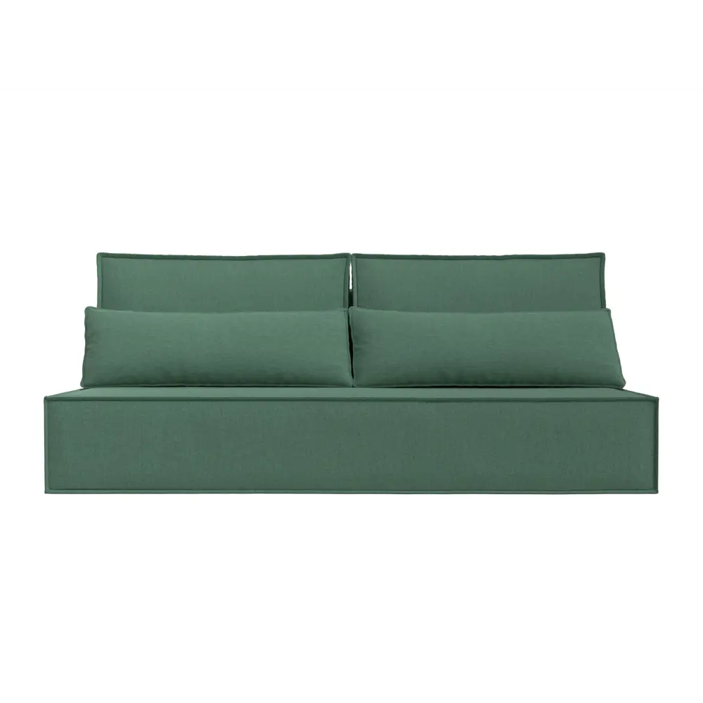 Фото 2 Диван Лига Диванов Фабио Лайт 121550 202x102x92 см рогожка цвет амур зеленый Фото 2 Диван Лига Диванов Фабио Лайт 121550 202x102x92 см рогожка цвет амур зеленый