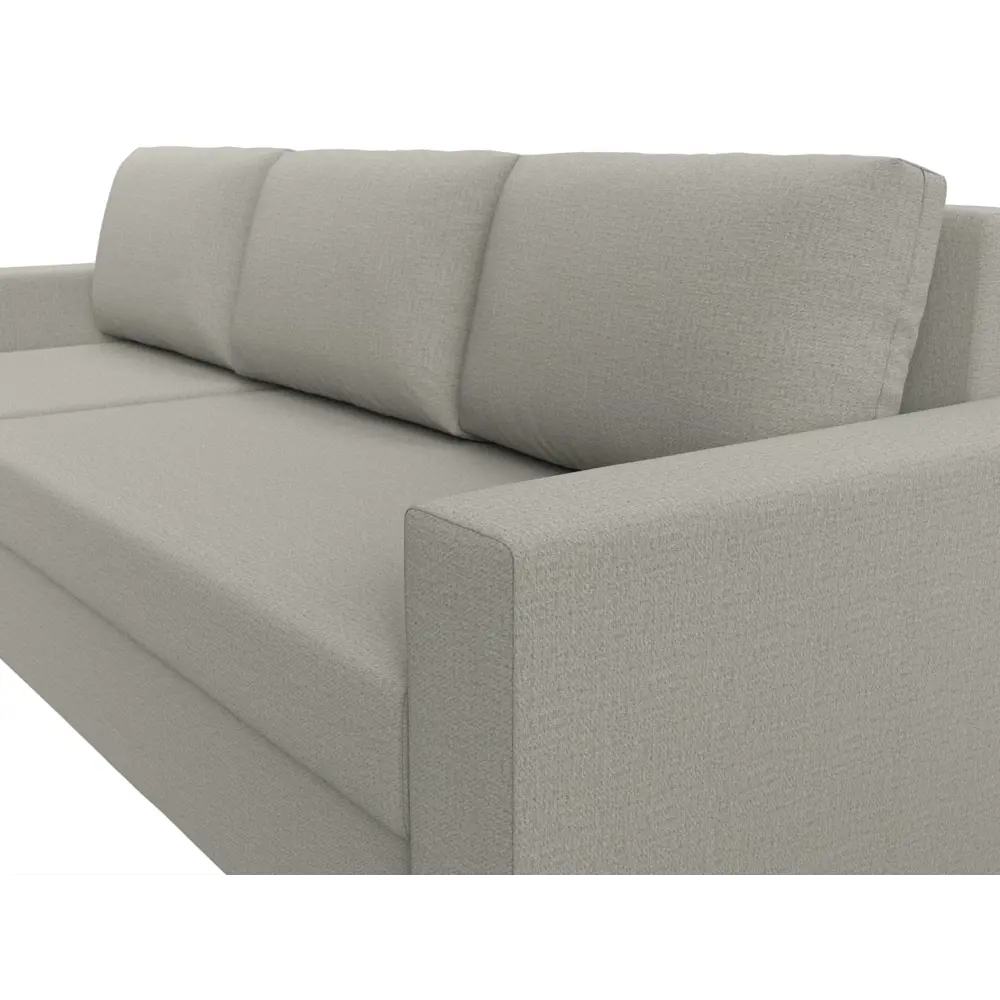 Фото 3 Диван Лига Диванов Траумберг Лайт 121137L 227x90x141 см рогожка цвет амур бежевый