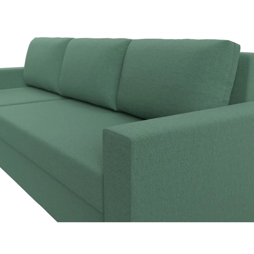 Фото 3 Диван Лига Диванов Траумберг Лайт 121141L 227x90x141 см рогожка цвет амур зеленый Фото 3 Диван Лига Диванов Траумберг Лайт 121141L 227x90x141 см рогожка цвет амур зеленый