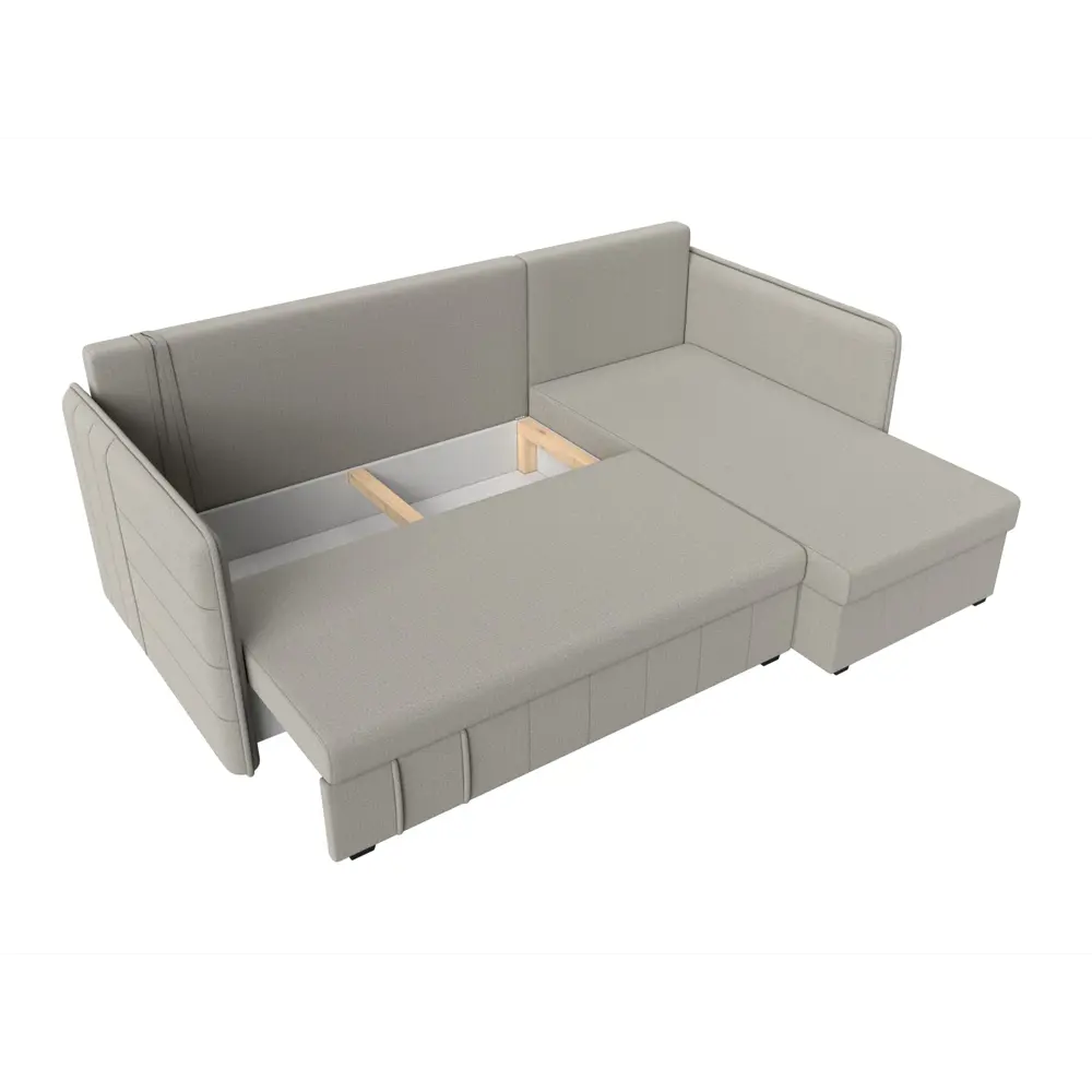 Фото 7 Диван Лига Диванов Слим 121147 213x85x140 см рогожка цвет амур бежевый Фото 7 Диван Лига Диванов Слим 121147 213x85x140 см рогожка цвет амур бежевый