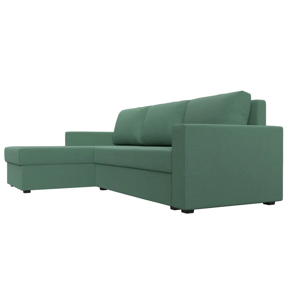 Фото 4 Диван Лига Диванов Траумберг Лайт 121141L 227x90x141 см рогожка цвет амур зеленый Фото 4 Диван Лига Диванов Траумберг Лайт 121141L 227x90x141 см рогожка цвет амур зеленый