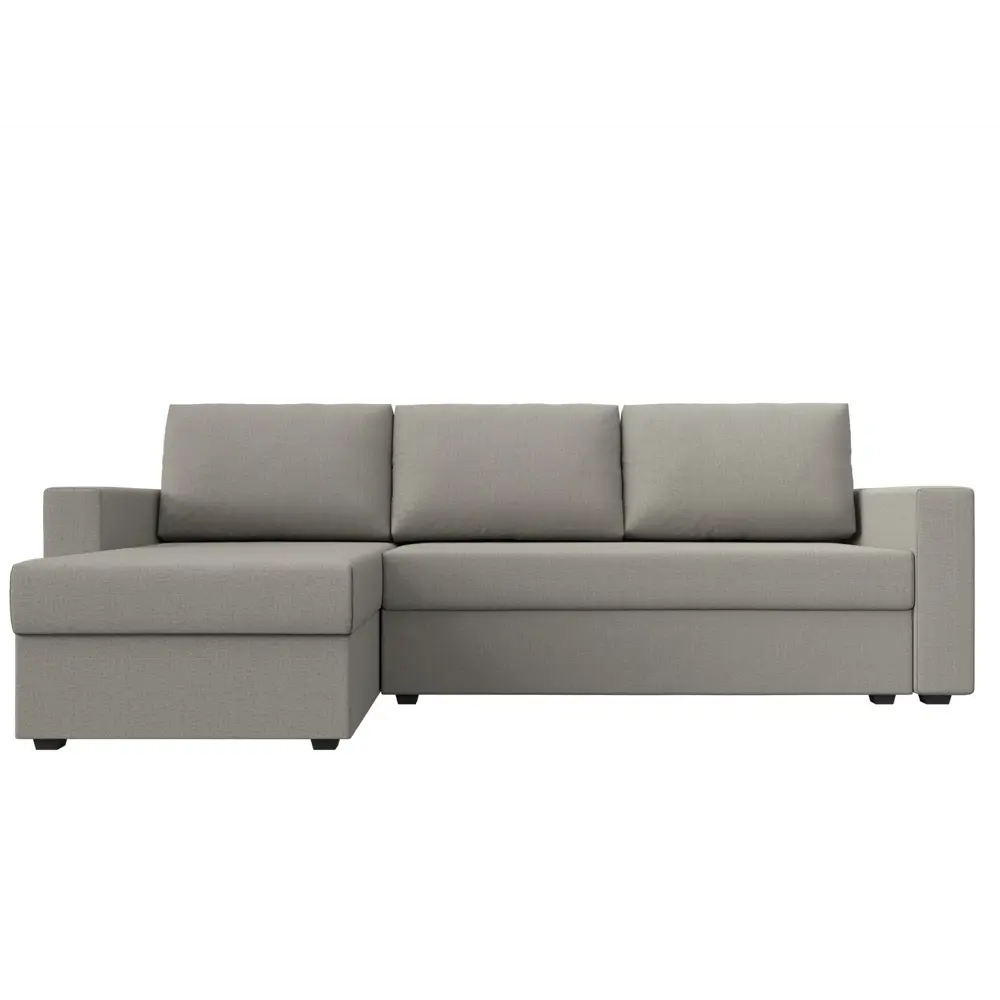 Фото 2 Диван Лига Диванов Траумберг Лайт 121137L 227x90x141 см рогожка цвет амур бежевый