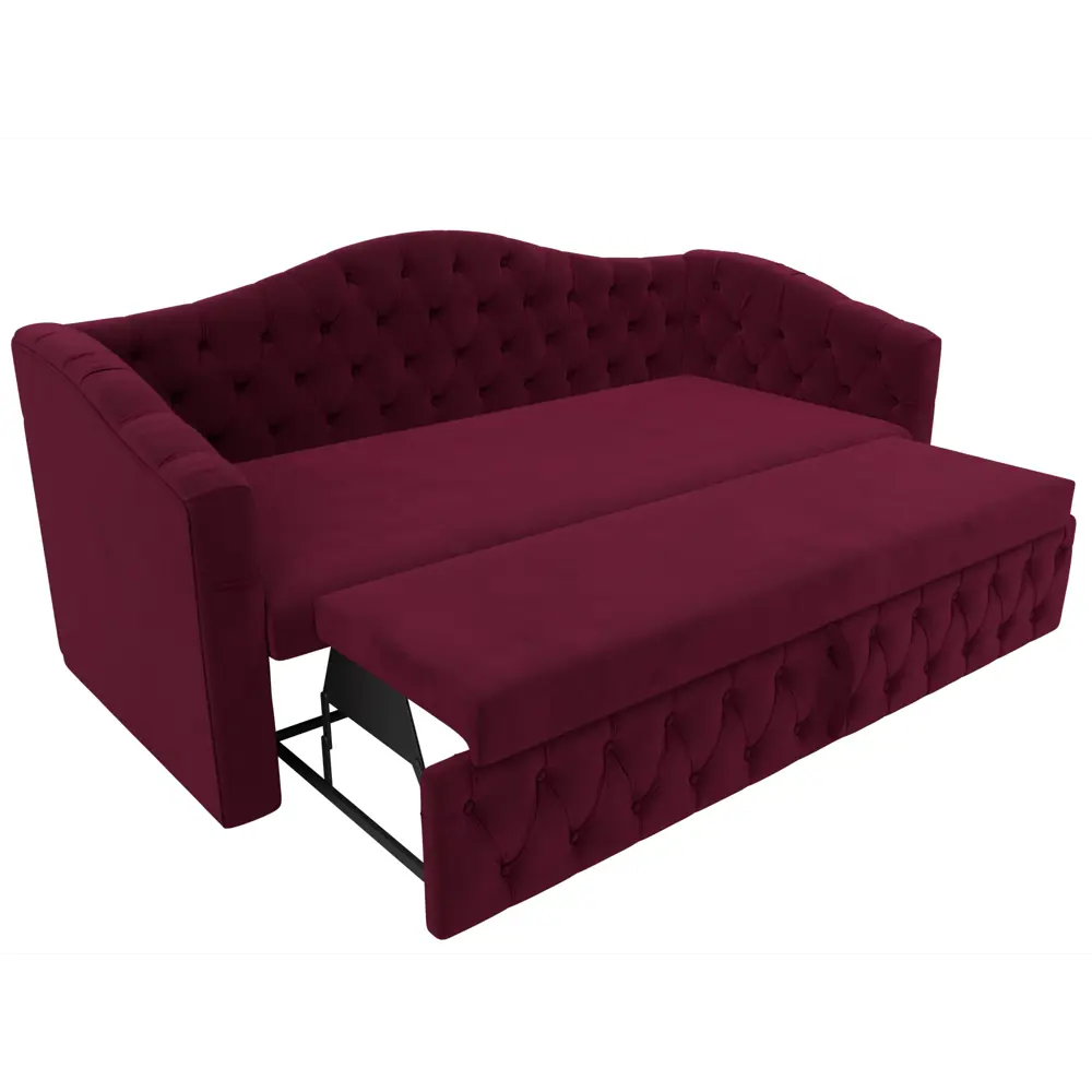 Фото 7 Диван Лига диванов Мечта 208x101x88 см микровельвет цвет бордовый Фото 7 Диван Лига диванов Мечта 208x101x88 см микровельвет цвет бордовый