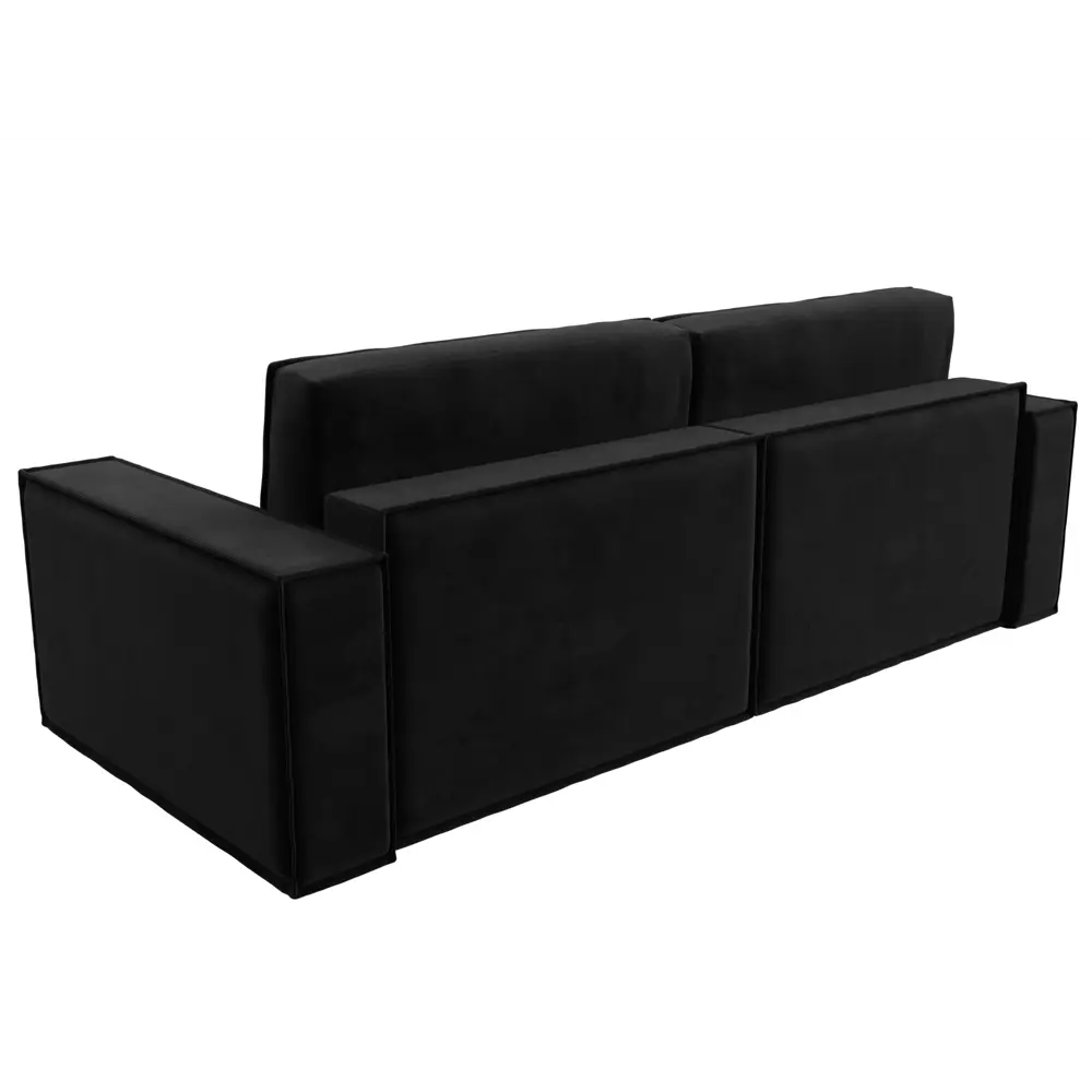Фото 5 Диван Лига Диванов Куба 116216 245x92x116 см велюр цвет черный Фото 5 Диван Лига Диванов Куба 116216 245x92x116 см велюр цвет черный
