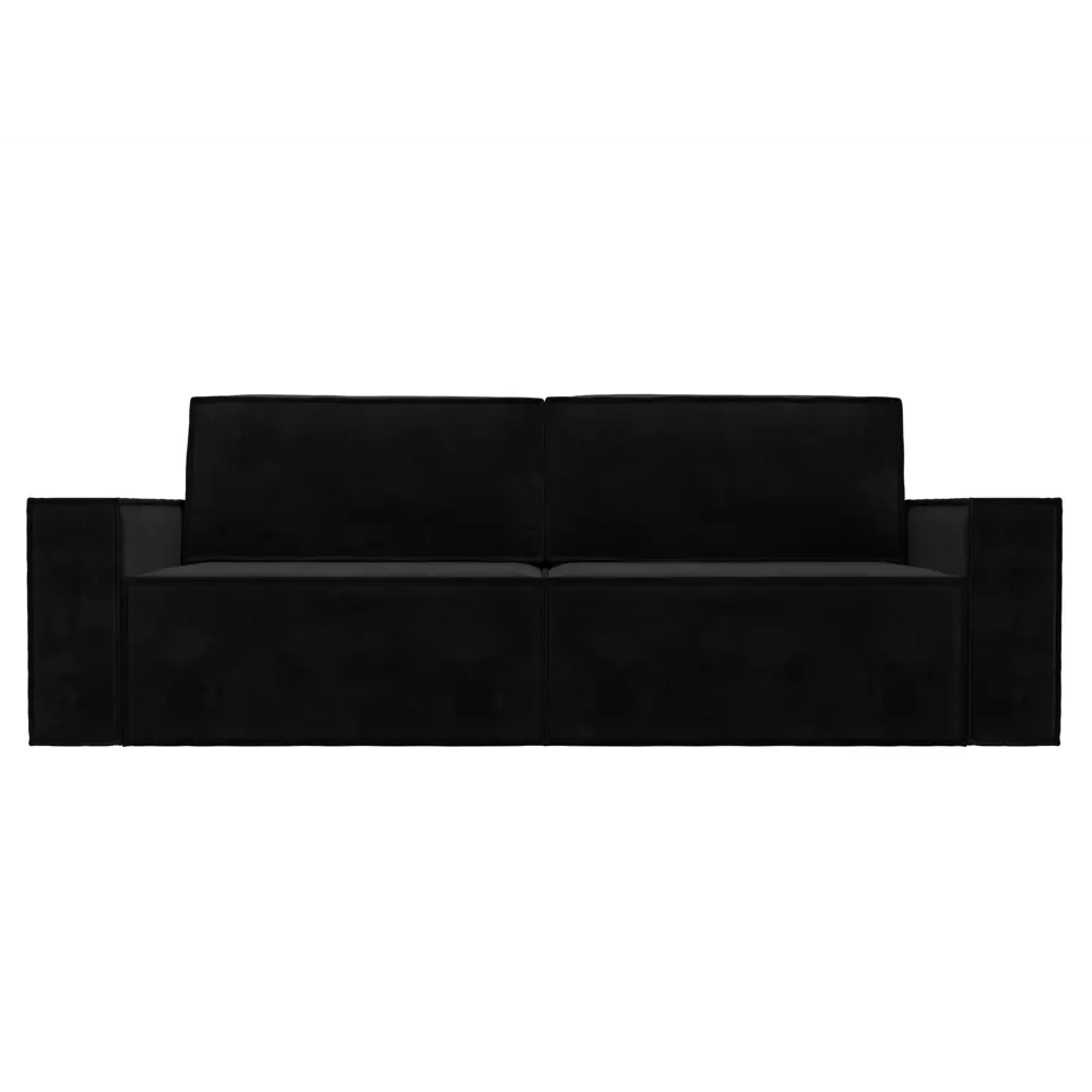 Фото 2 Диван Лига Диванов Куба 116216 245x92x116 см велюр цвет черный Фото 2 Диван Лига Диванов Куба 116216 245x92x116 см велюр цвет черный