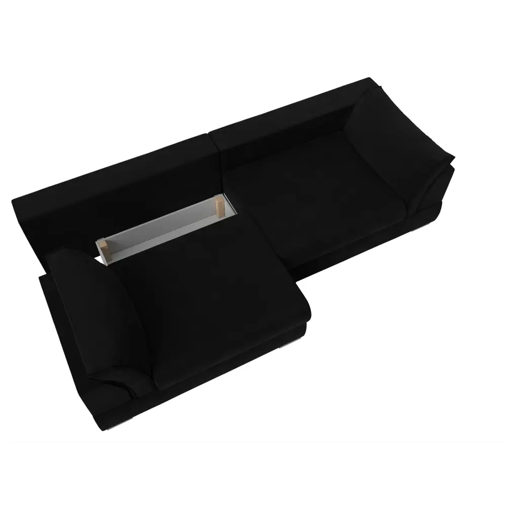 Фото 7 Диван Лига Диванов Пекин 115076 272x90x115 см текстиль цвет черный Фото 7 Диван Лига Диванов Пекин 115076 272x90x115 см текстиль цвет черный