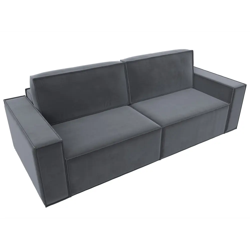 Фото 6 Диван Лига Диванов Куба 116214 245x92x116 см велюр цвет серый Фото 6 Диван Лига Диванов Куба 116214 245x92x116 см велюр цвет серый