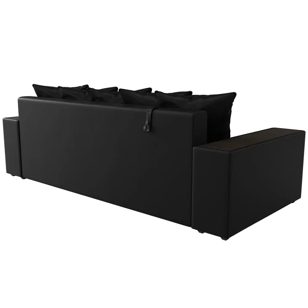 Фото 6 Диван Лига Диванов Дубай 31509R 243x80x106 см искусственная кожа цвет черный Фото 6 Диван Лига Диванов Дубай 31509R 243x80x106 см искусственная кожа цвет черный