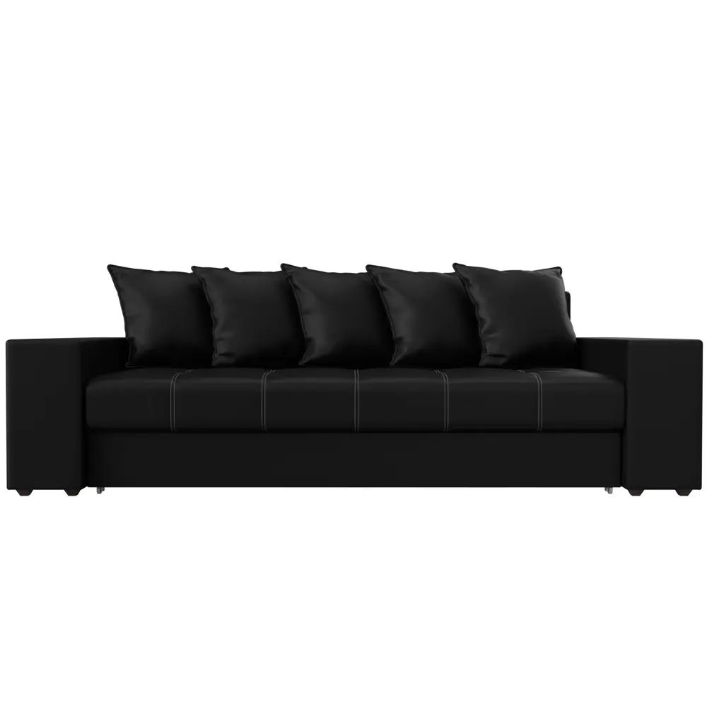 Фото 3 Диван Лига Диванов Дубай 31509R 243x80x106 см искусственная кожа цвет черный Фото 3 Диван Лига Диванов Дубай 31509R 243x80x106 см искусственная кожа цвет черный
