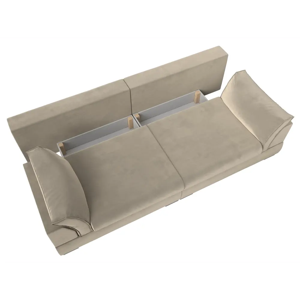 Фото 8 Диван Лига Диванов Пекин 115068 272x90x115 см текстиль цвет бежевый Фото 8 Диван Лига Диванов Пекин 115068 272x90x115 см текстиль цвет бежевый