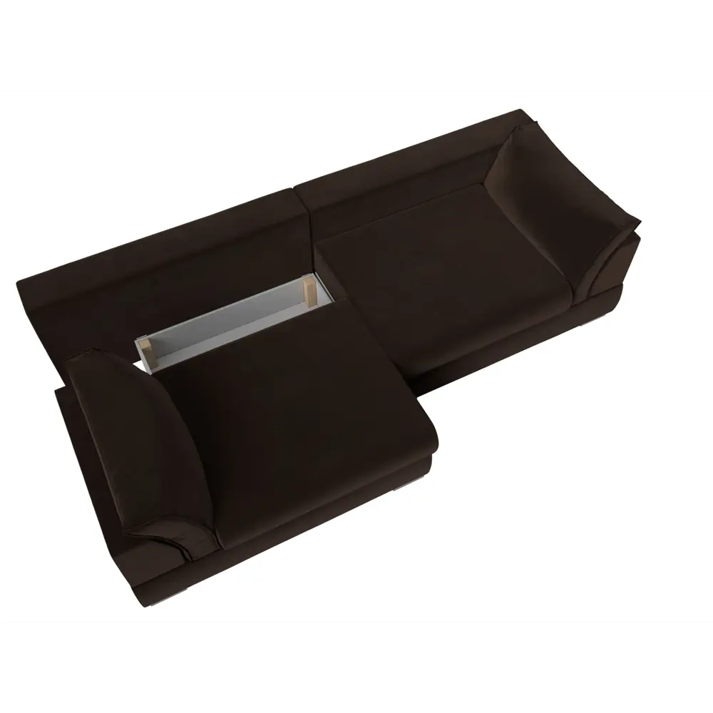 Фото 7 Диван Лига Диванов Пекин 115073 272x90x115 см текстиль цвет коричневый Фото 7 Диван Лига Диванов Пекин 115073 272x90x115 см текстиль цвет коричневый