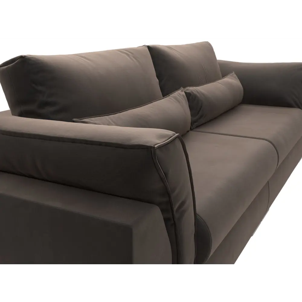 Фото 3 Диван Лига Диванов Пекин 115064 272x90x115 см текстиль цвет коричневый Фото 3 Диван Лига Диванов Пекин 115064 272x90x115 см текстиль цвет коричневый