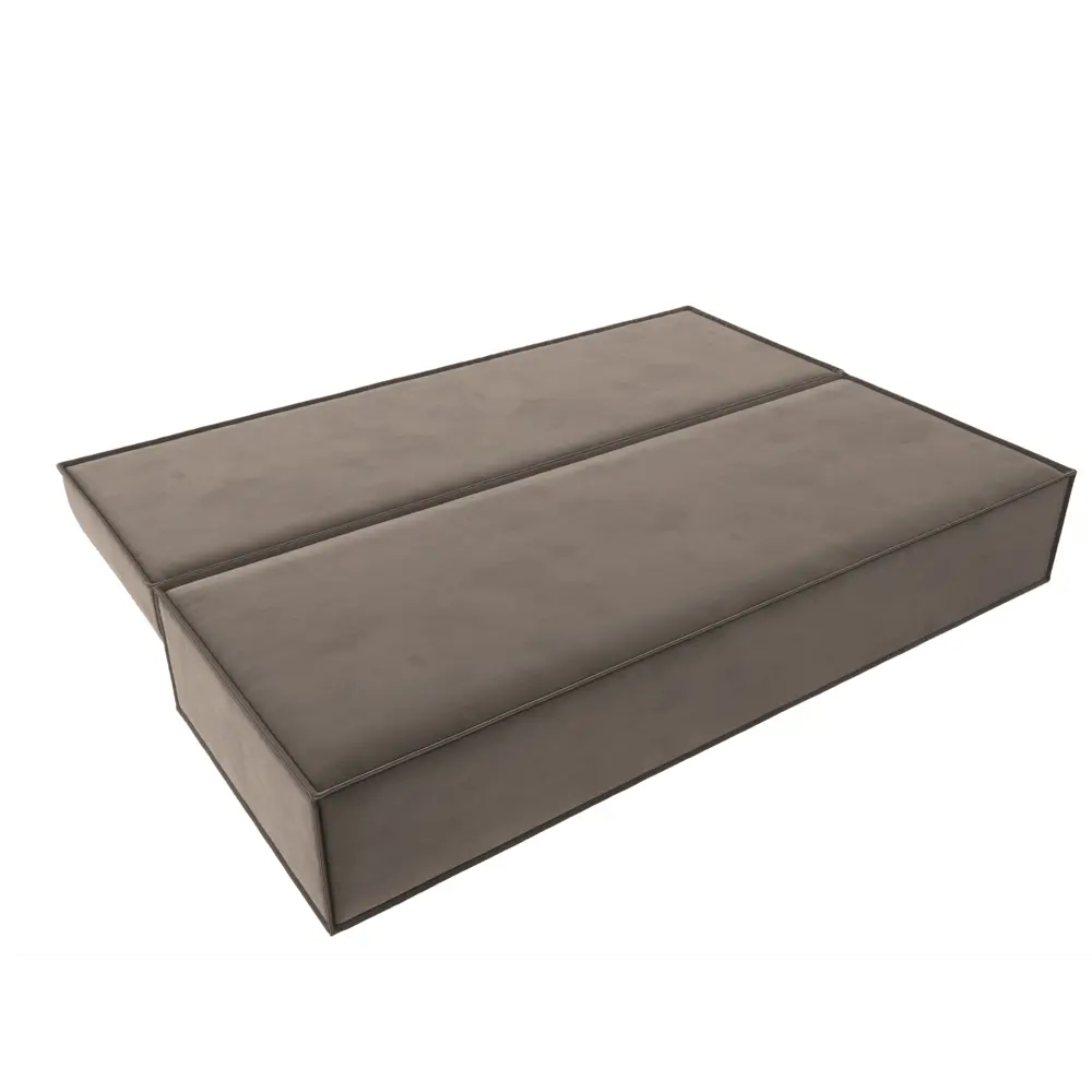 Фото 8 Диван Лига Диванов Фабио лайт 201x90x89 см велюр цвет коричневый