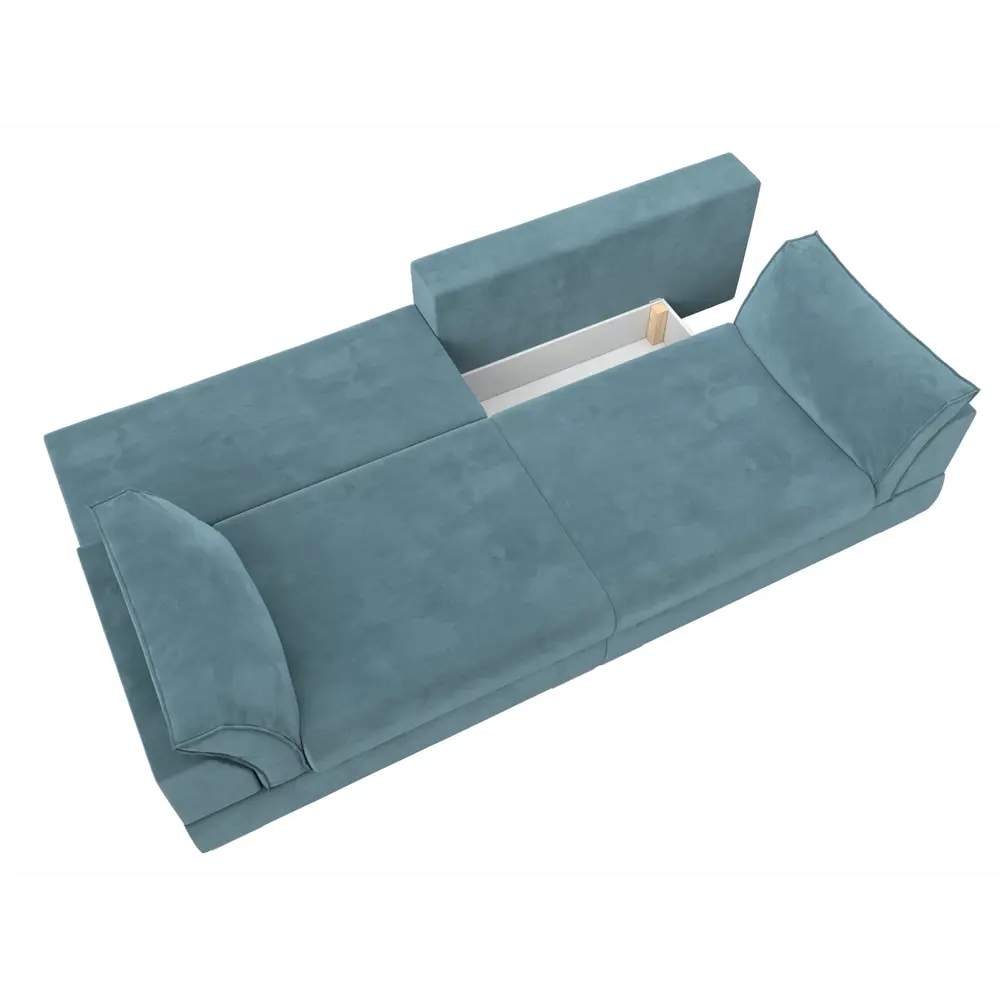 Фото 8 Диван Лига Диванов Пекин 115061 272x90x115 см текстиль цвет бирюзовый Фото 8 Диван Лига Диванов Пекин 115061 272x90x115 см текстиль цвет бирюзовый