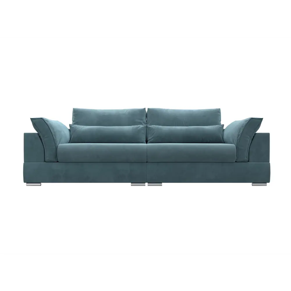 Фото 2 Диван Лига Диванов Пекин 115061 272x90x115 см текстиль цвет бирюзовый Фото 2 Диван Лига Диванов Пекин 115061 272x90x115 см текстиль цвет бирюзовый