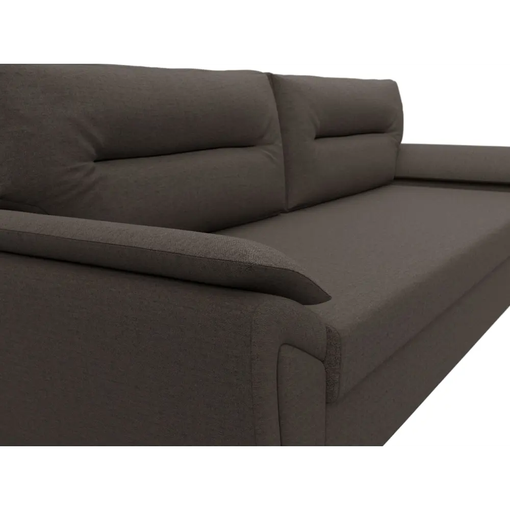 Фото 4 Диван Лига Диванов Нэстор Лайт 121552 235x83x78 см рогожка цвет амур коричневый Фото 4 Диван Лига Диванов Нэстор Лайт 121552 235x83x78 см рогожка цвет амур коричневый