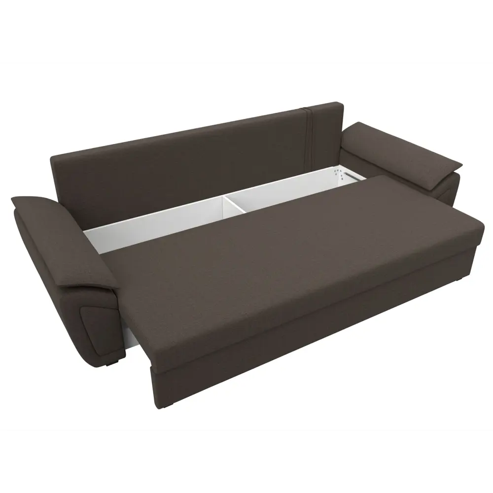 Фото 8 Диван Лига Диванов Нэстор Лайт 121552 235x83x78 см рогожка цвет амур коричневый Фото 8 Диван Лига Диванов Нэстор Лайт 121552 235x83x78 см рогожка цвет амур коричневый