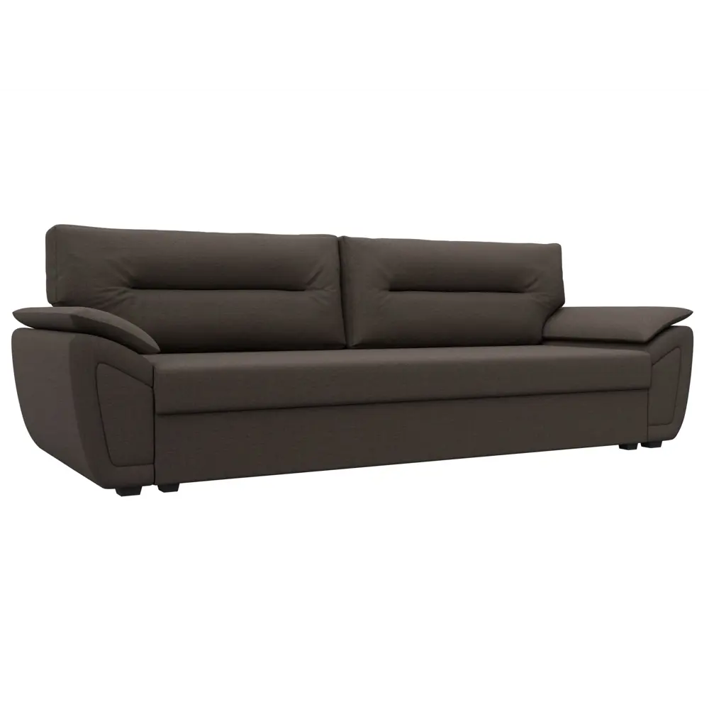 Фото 2 Диван Лига Диванов Нэстор Лайт 121552 235x83x78 см рогожка цвет амур коричневый Фото 2 Диван Лига Диванов Нэстор Лайт 121552 235x83x78 см рогожка цвет амур коричневый