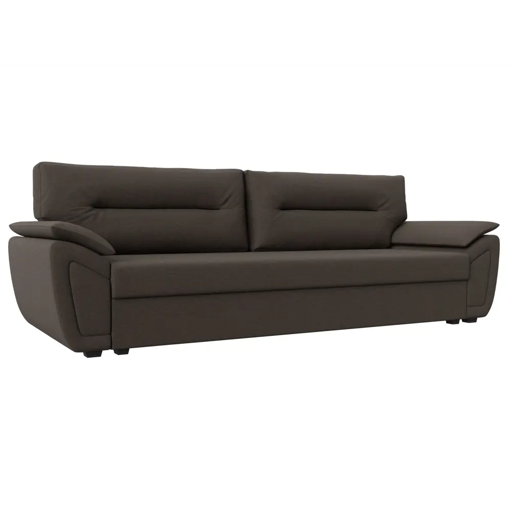 Фото Диван Лига Диванов Нэстор Лайт 121552 235x83x78 см рогожка цвет амур коричневый Фото Диван Лига Диванов Нэстор Лайт 121552 235x83x78 см рогожка цвет амур коричневый