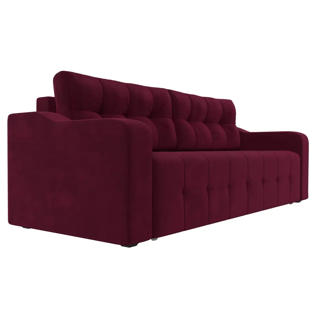 Фото 4 Диван Лига Диванов Лиссабон 117487 234x92x100 см цвет бордовый Фото 4 Диван Лига Диванов Лиссабон 117487 234x92x100 см цвет бордовый
