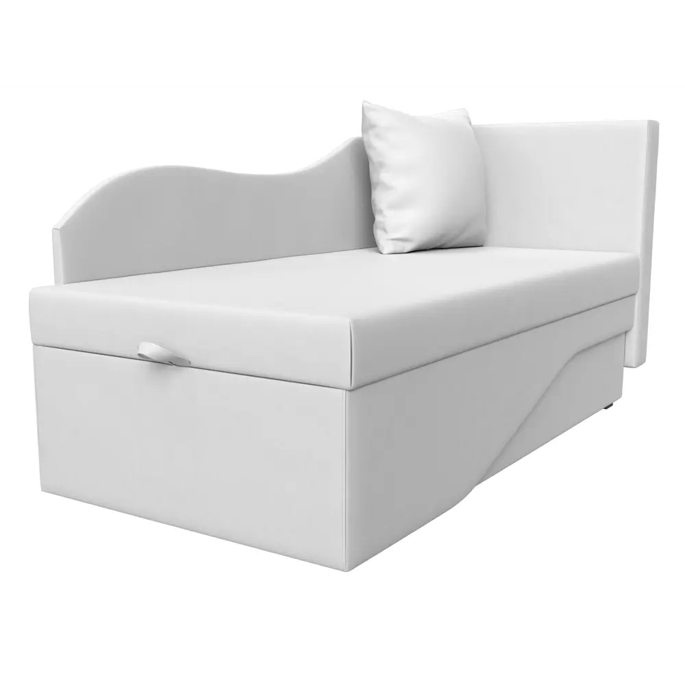 Фото 4 Диван Лига Диванов Гармония 28134 135x80x75 см искусственная кожа цвет белый Фото 4 Диван Лига Диванов Гармония 28134 135x80x75 см искусственная кожа цвет белый