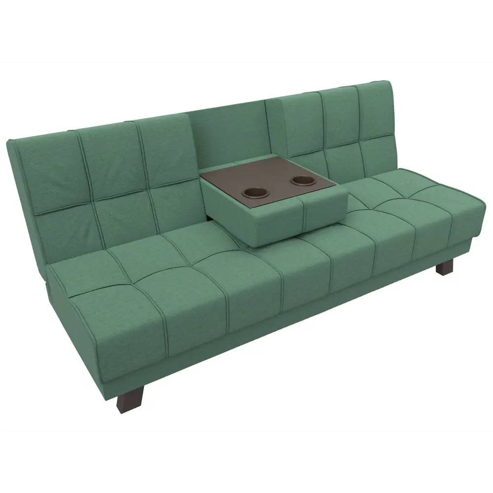 Фото 7 Диван Лига Диванов Винсент 121570 188x88x85 см рогожка цвет амур зеленый Фото 7 Диван Лига Диванов Винсент 121570 188x88x85 см рогожка цвет амур зеленый