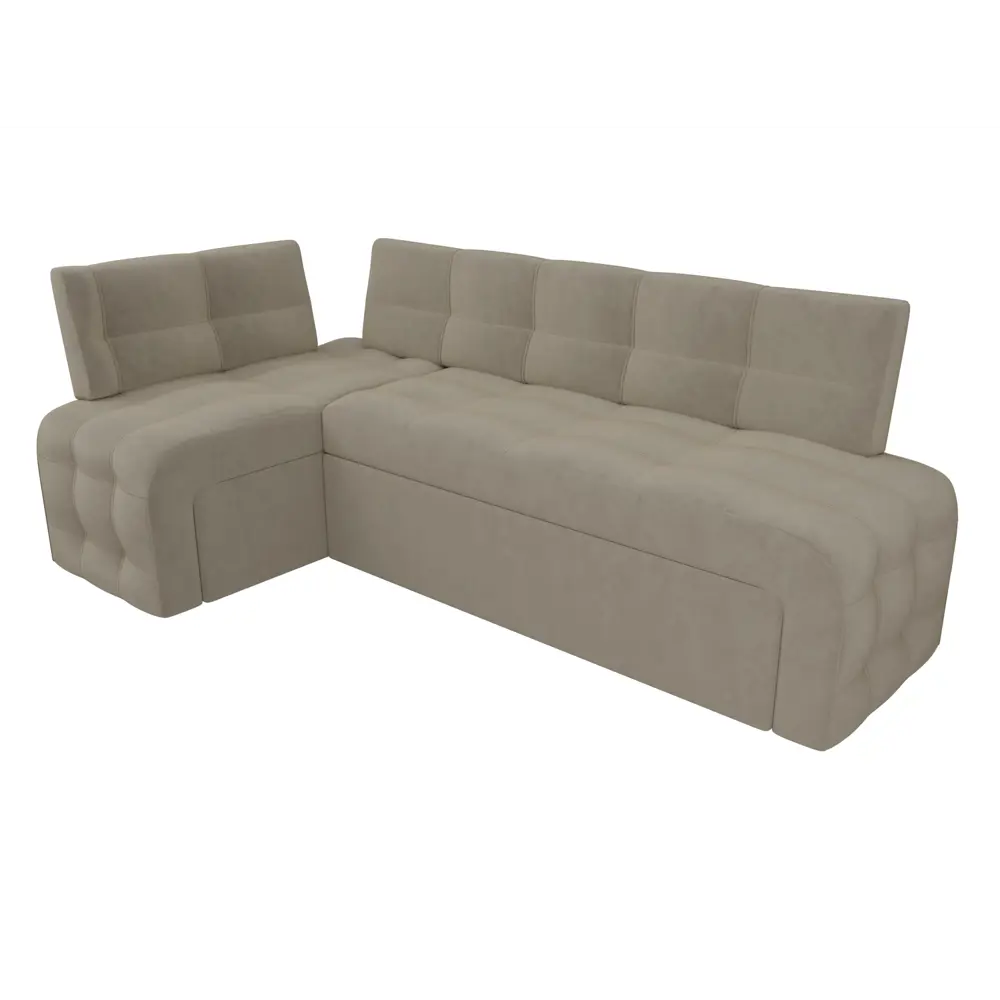 Фото 2 Диван кухонный Лига диванов Люксор 28605L_спб 212 x 82 x 115 см цвет бежевый Фото 2 Диван кухонный Лига диванов Люксор 28605L_спб 212 x 82 x 115 см цвет бежевый