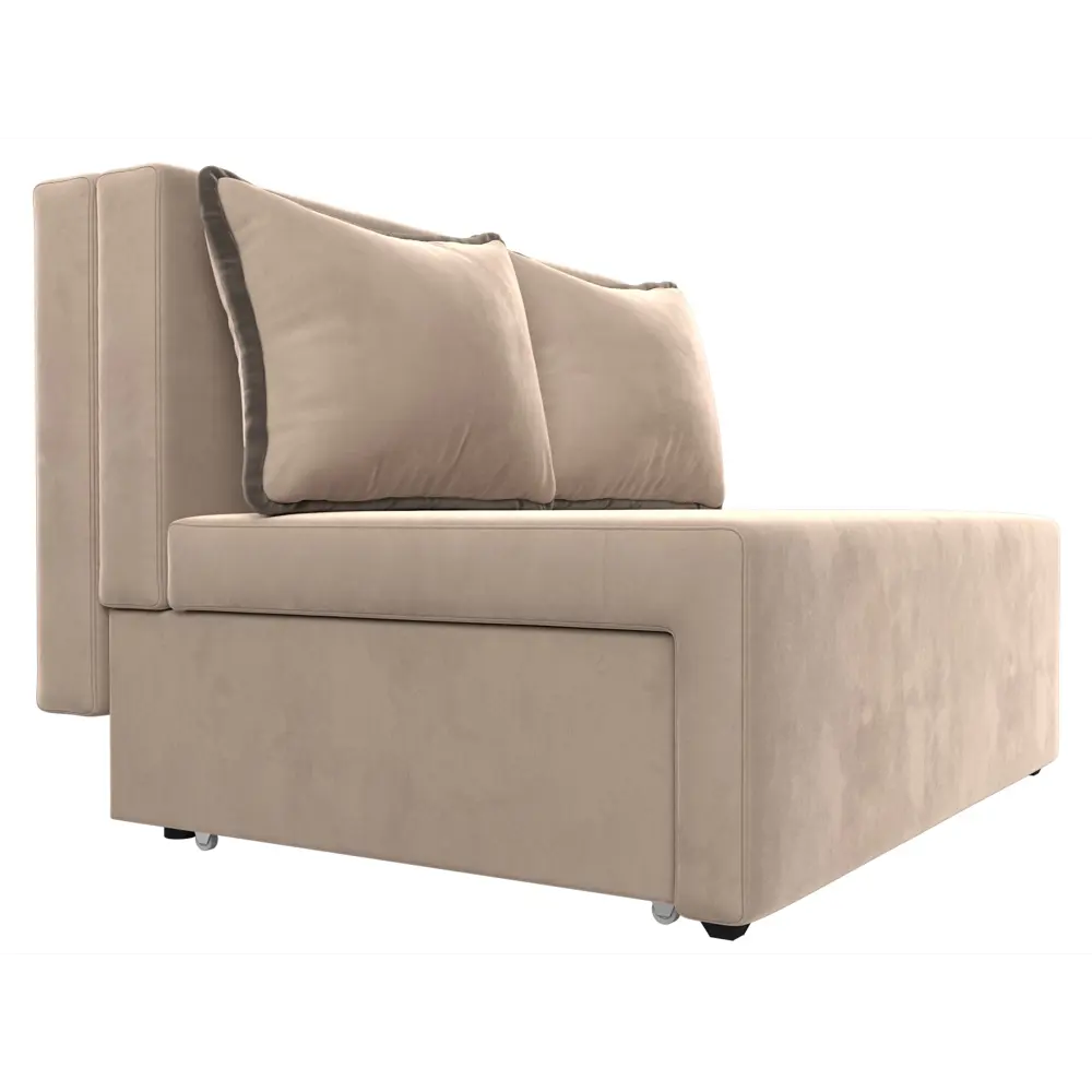 Фото 5 Диван Лига Диванов Лагуна 109x81x93 см велюр цвет бежево-коричневый Фото 5 Диван Лига Диванов Лагуна 109x81x93 см велюр цвет бежево-коричневый