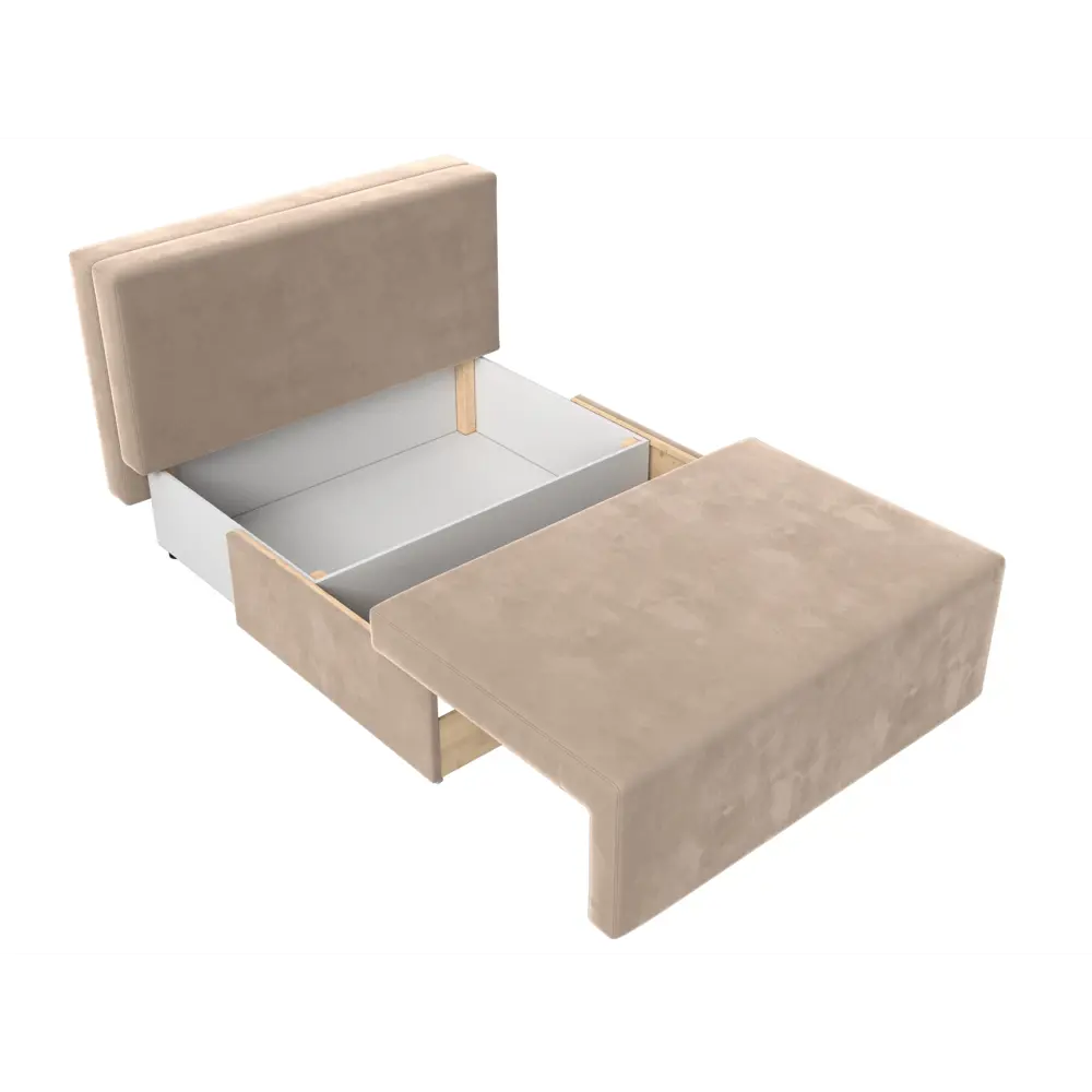 Фото 8 Диван Лига Диванов Лагуна 109x81x93 см велюр цвет бежево-коричневый Фото 8 Диван Лига Диванов Лагуна 109x81x93 см велюр цвет бежево-коричневый