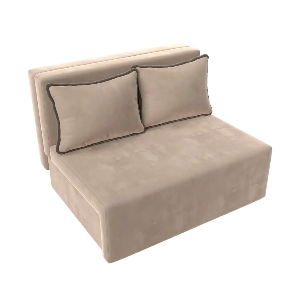 Фото 2 Диван Лига Диванов Лагуна 109x81x93 см велюр цвет бежево-коричневый Фото 2 Диван Лига Диванов Лагуна 109x81x93 см велюр цвет бежево-коричневый