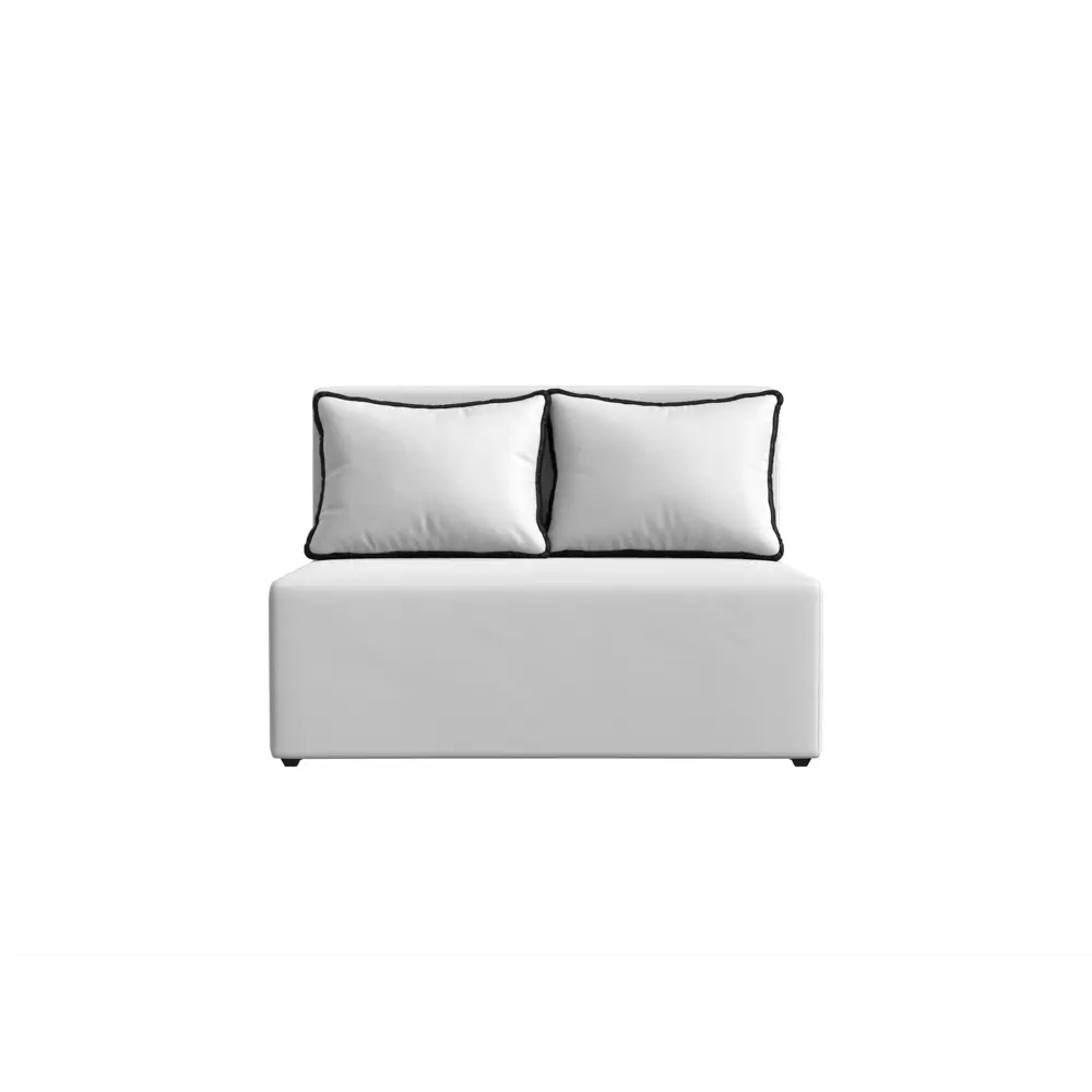 Фото 6 Диван Лига Диванов Лагуна 109x81x93 см экокожа цвет черный/белый Фото 6 Диван Лига Диванов Лагуна 109x81x93 см экокожа цвет черный/белый